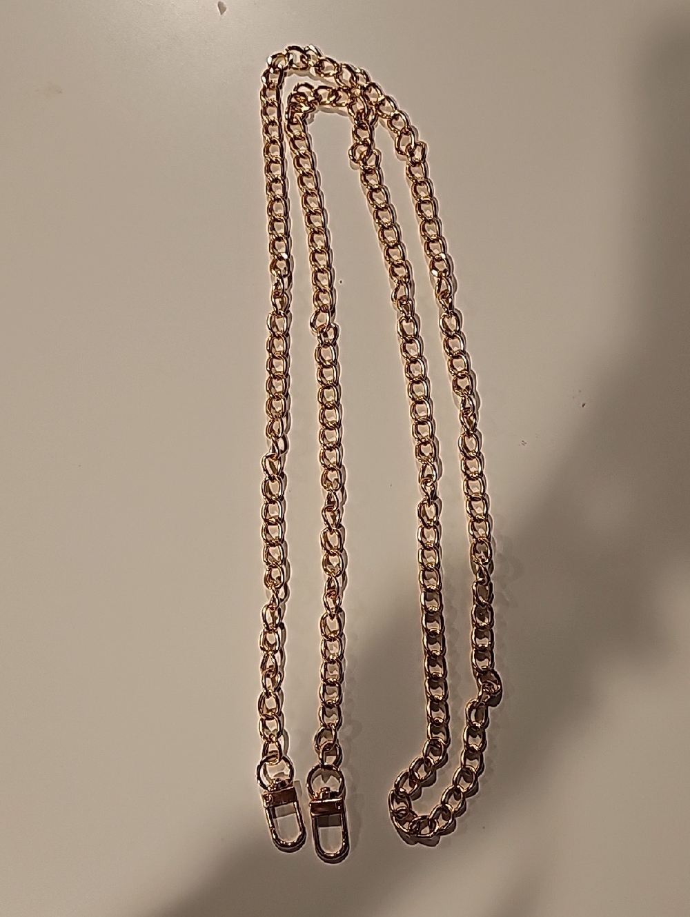 50.5in Gold Chain Strap